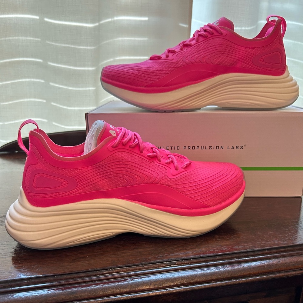 New APL Women's Streamline Limited Edition Fusion Pink/White (BCA) Shoes 7.5 - Picture 1 of 7